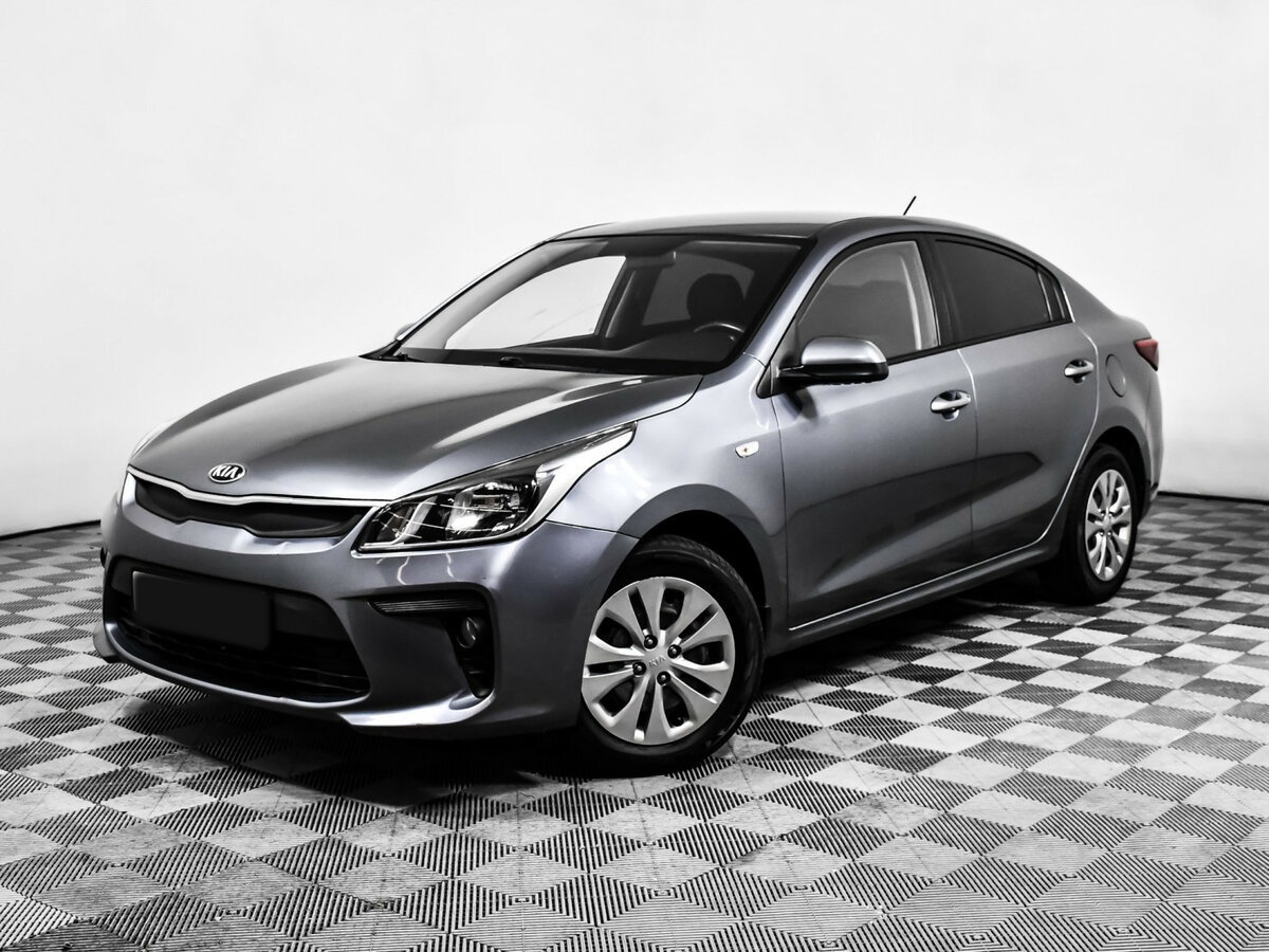 Kia Rio с пробегом — 2019 год. Посмотреть фото