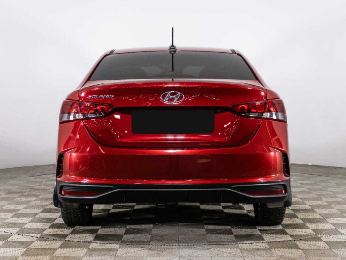 Hyundai Solaris с пробегом — 2021 год. Фото: #5
