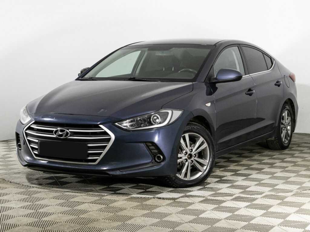 Hyundai Elantra с пробегом — 2017 год. Посмотреть фото