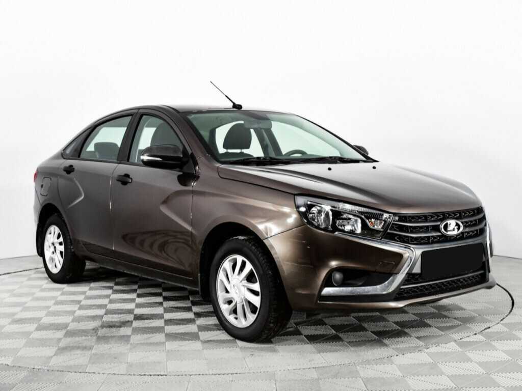 Lada (ВАЗ) Vesta с пробегом — 2016 год. Фото: #2