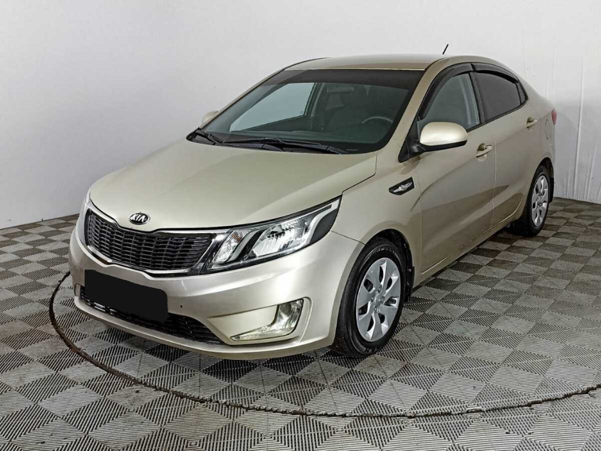 Kia Rio с пробегом — 2014 год. Посмотреть фото