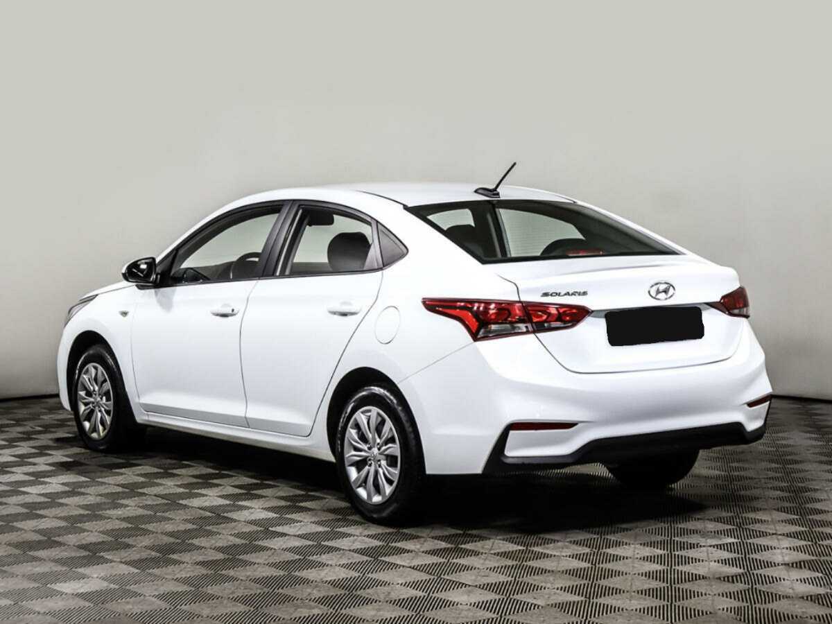 Hyundai Solaris с пробегом — 2019 год. Фото: #5