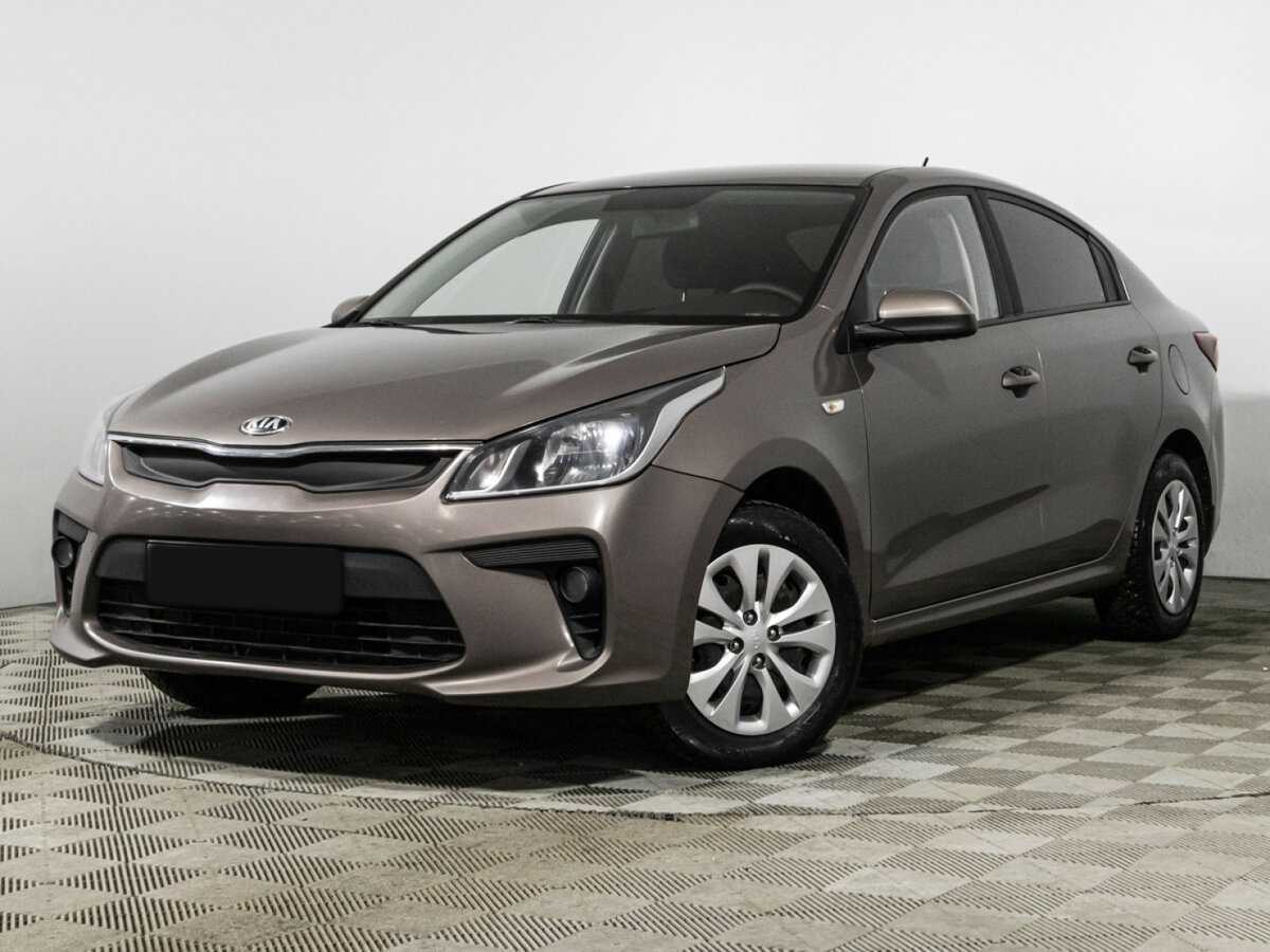 Kia Rio с пробегом — 2017 год. Посмотреть фото