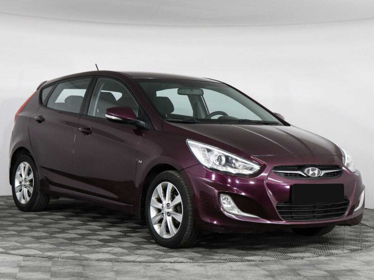 Hyundai Solaris с пробегом — 2014 год. Фото: #2