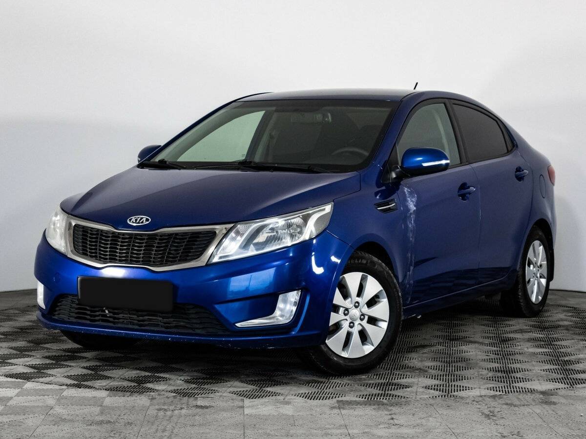 Kia Rio с пробегом — 2012 год. Фото: #0