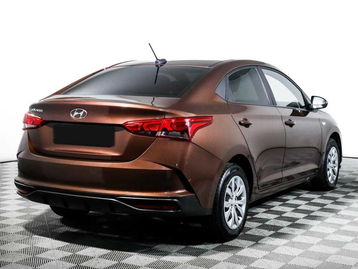 Hyundai Solaris с пробегом — 2021 год. Фото: #4