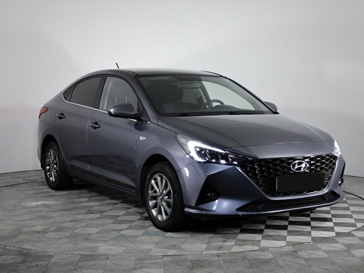 Hyundai Solaris с пробегом — 2021 год. Фото: #6