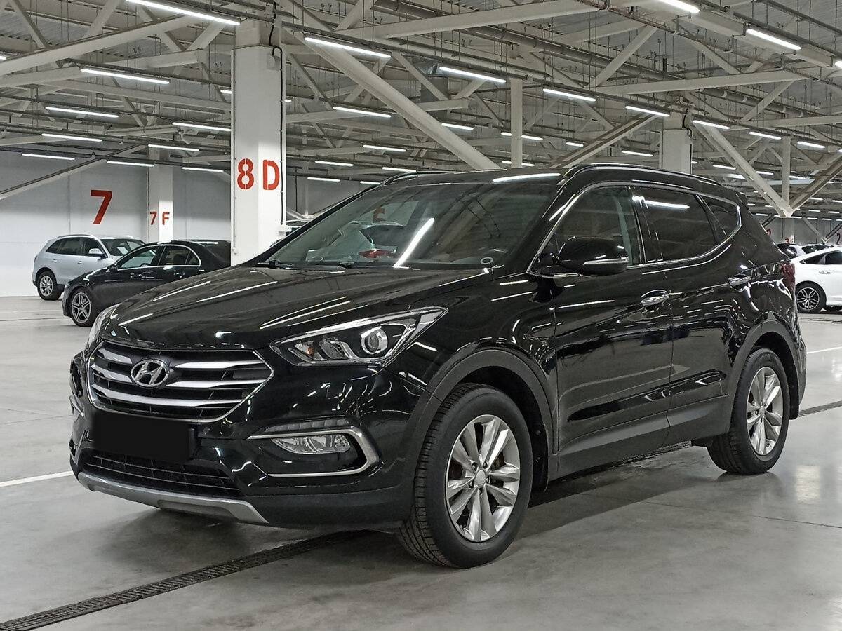 Hyundai Santa Fe с пробегом — 2017 год. Посмотреть фото