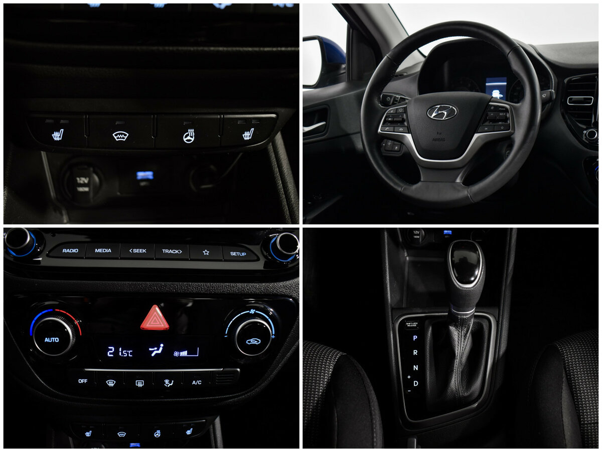 Hyundai Solaris с пробегом — 2022 год. Фото: #17