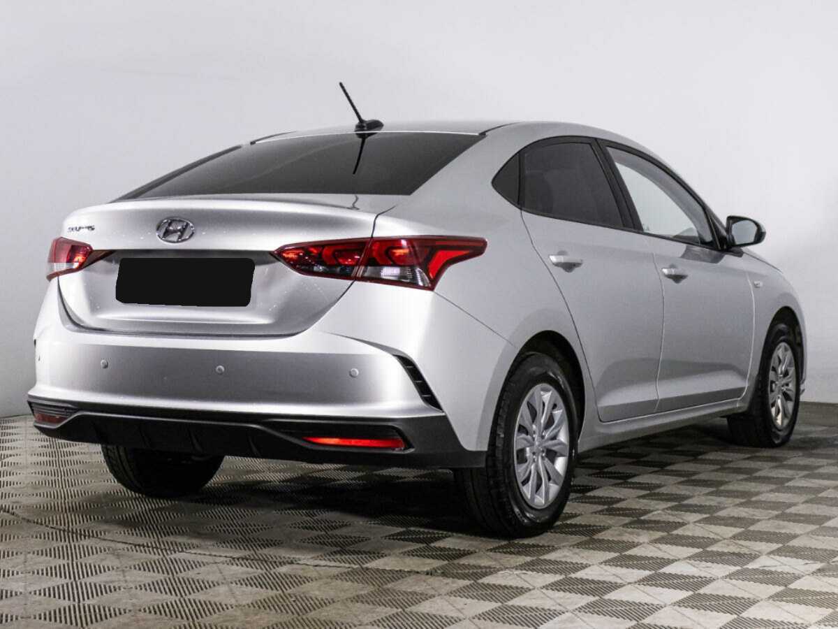 Hyundai Solaris с пробегом — 2021 год. Фото: #4