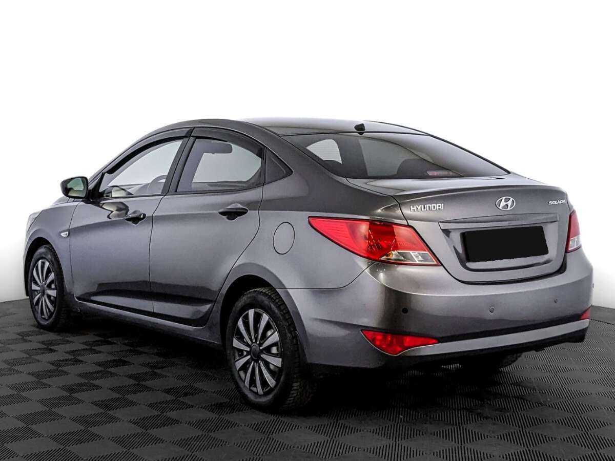 Hyundai Solaris с пробегом — 2015 год. Фото: #6