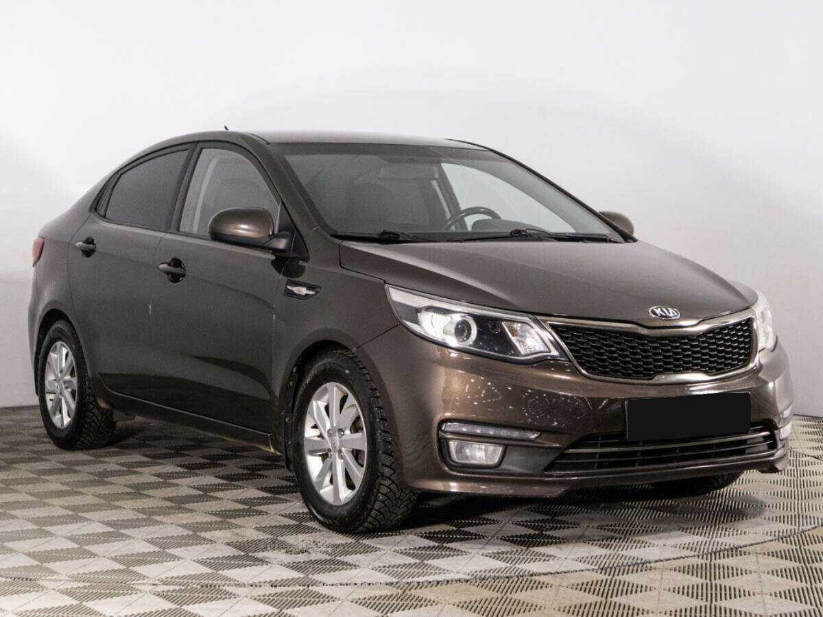 Kia Rio с пробегом — 2016 год. Фото: #2