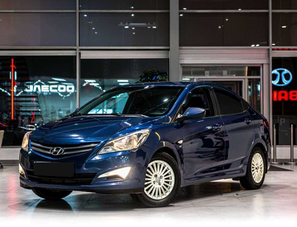 Hyundai Solaris с пробегом — 2015 год. Фото: #0