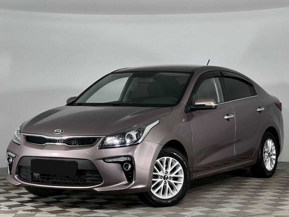 Kia Rio с пробегом — 2019 год. Фото: #0