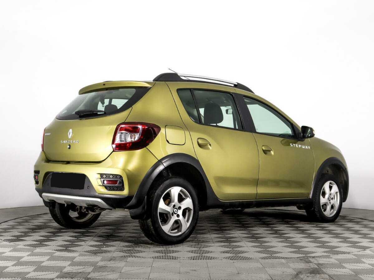 Renault Sandero с пробегом — 2017 год. Фото: #3