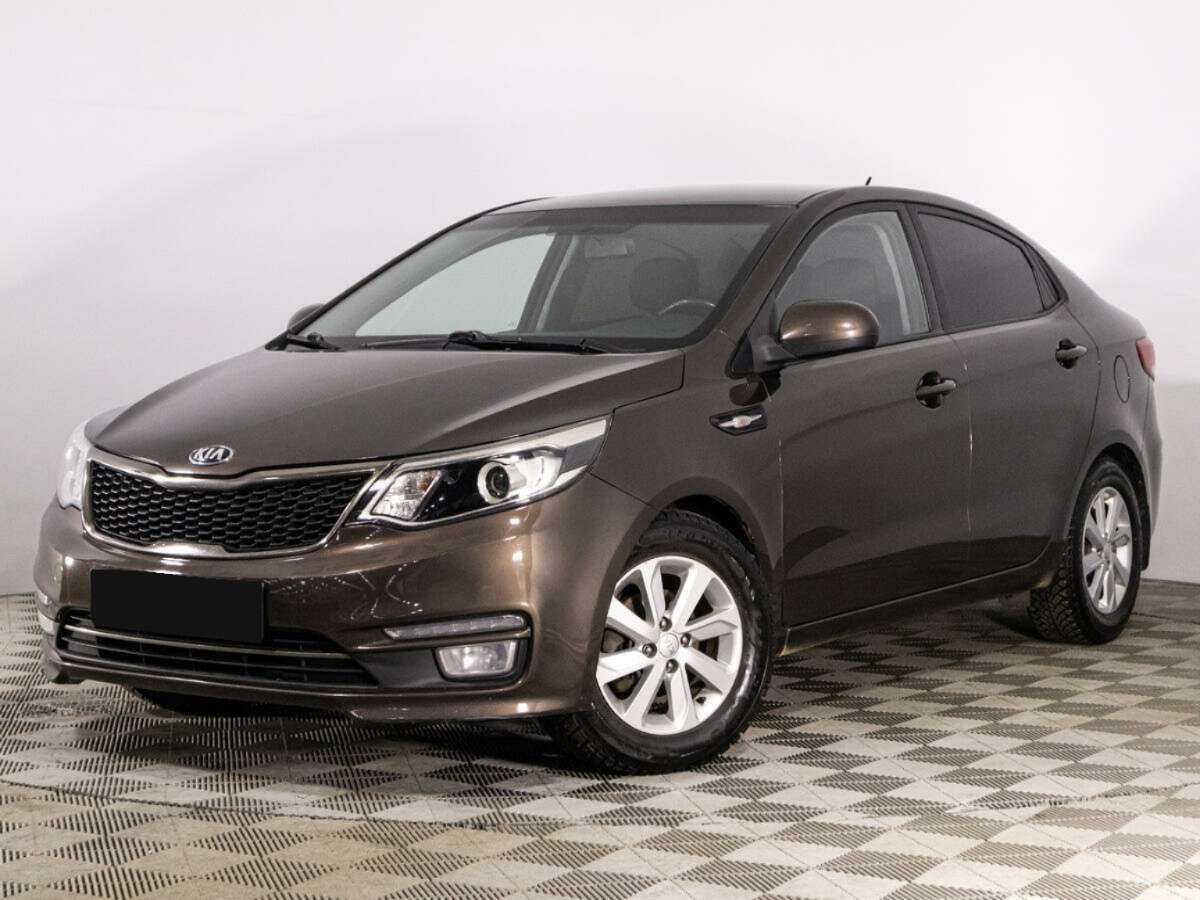 Kia Rio с пробегом — 2016 год. Фото: #0