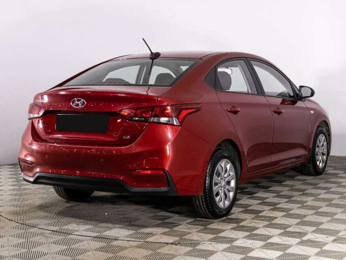 Hyundai Solaris с пробегом — 2019 год. Фото: #4