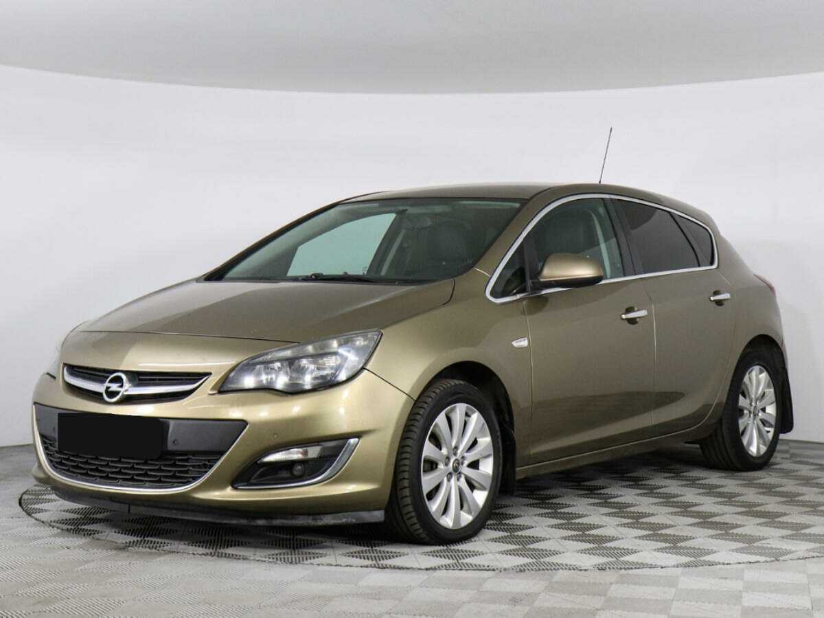 Opel Astra с пробегом — 2014 год. Фото: #0