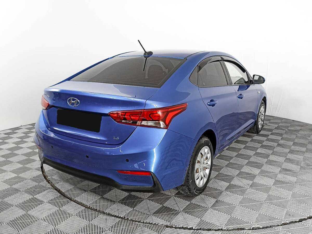 Hyundai Solaris с пробегом — 2018 год. Фото: #4