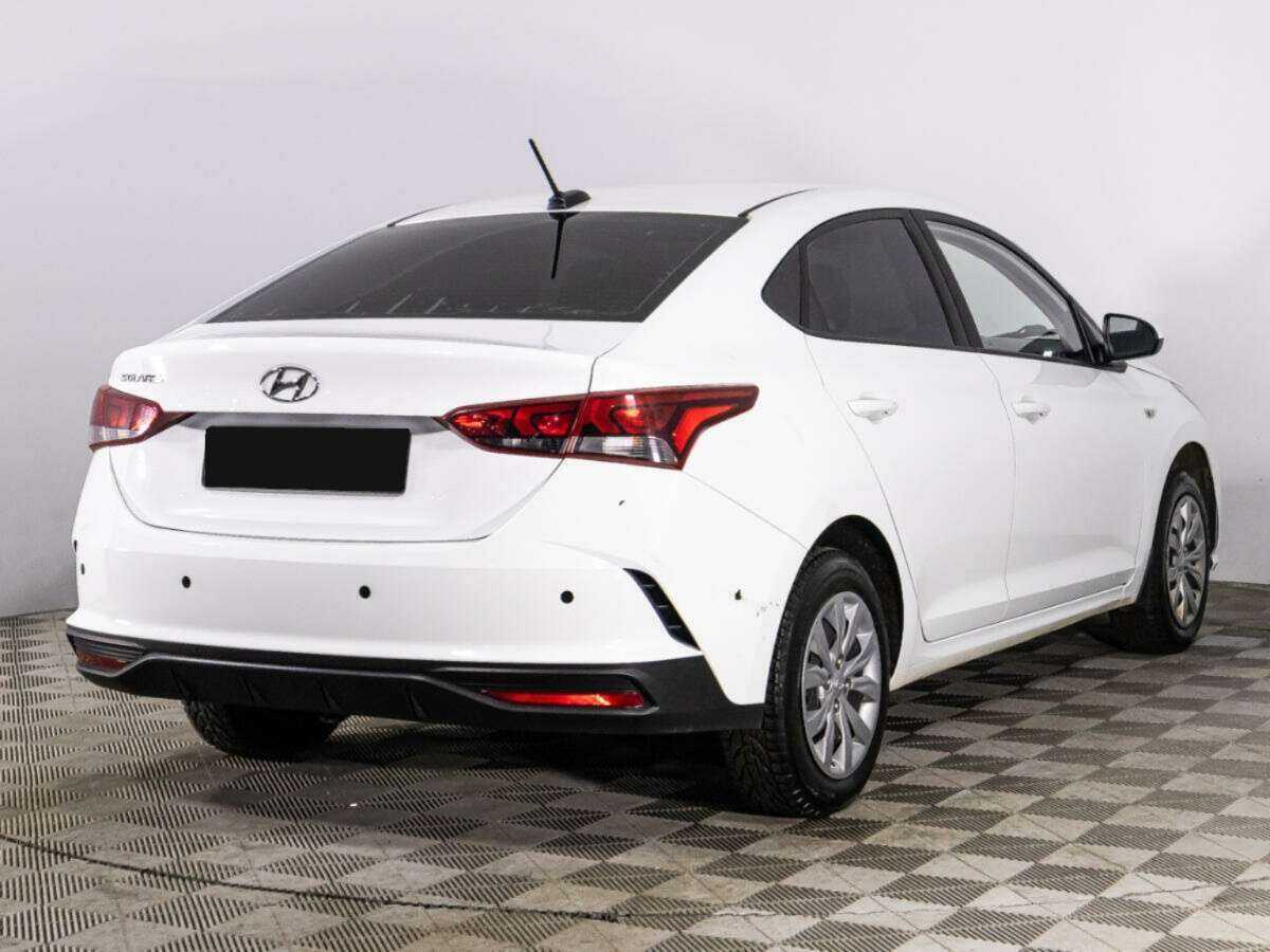 Hyundai Solaris с пробегом — 2020 год. Фото: #4