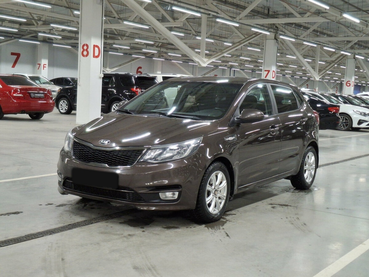 Kia Rio с пробегом — 2017 год. Фото: #0