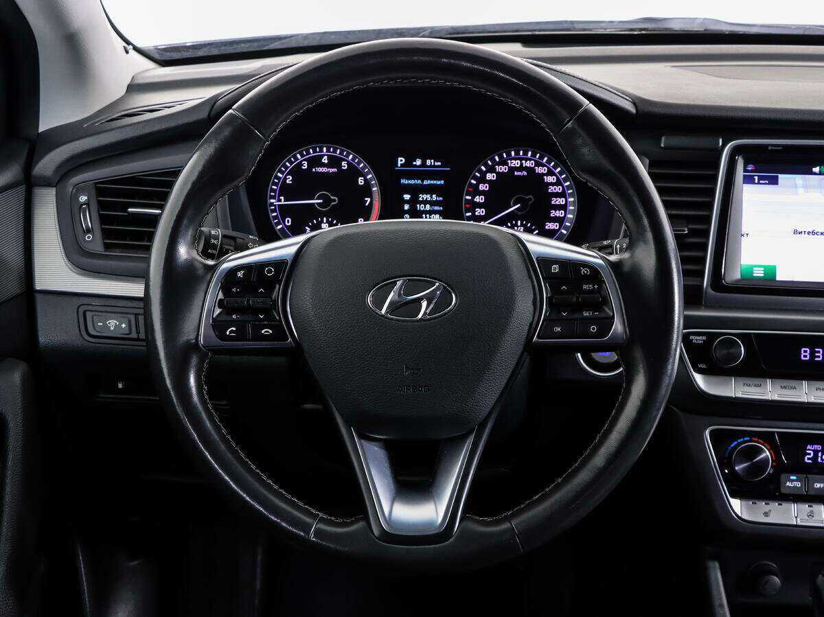 Hyundai Sonata с пробегом — 2017 год. Фото: #11