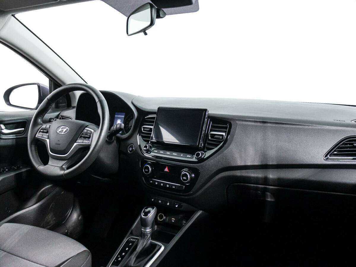 Hyundai Solaris с пробегом — 2021 год. Фото: #8