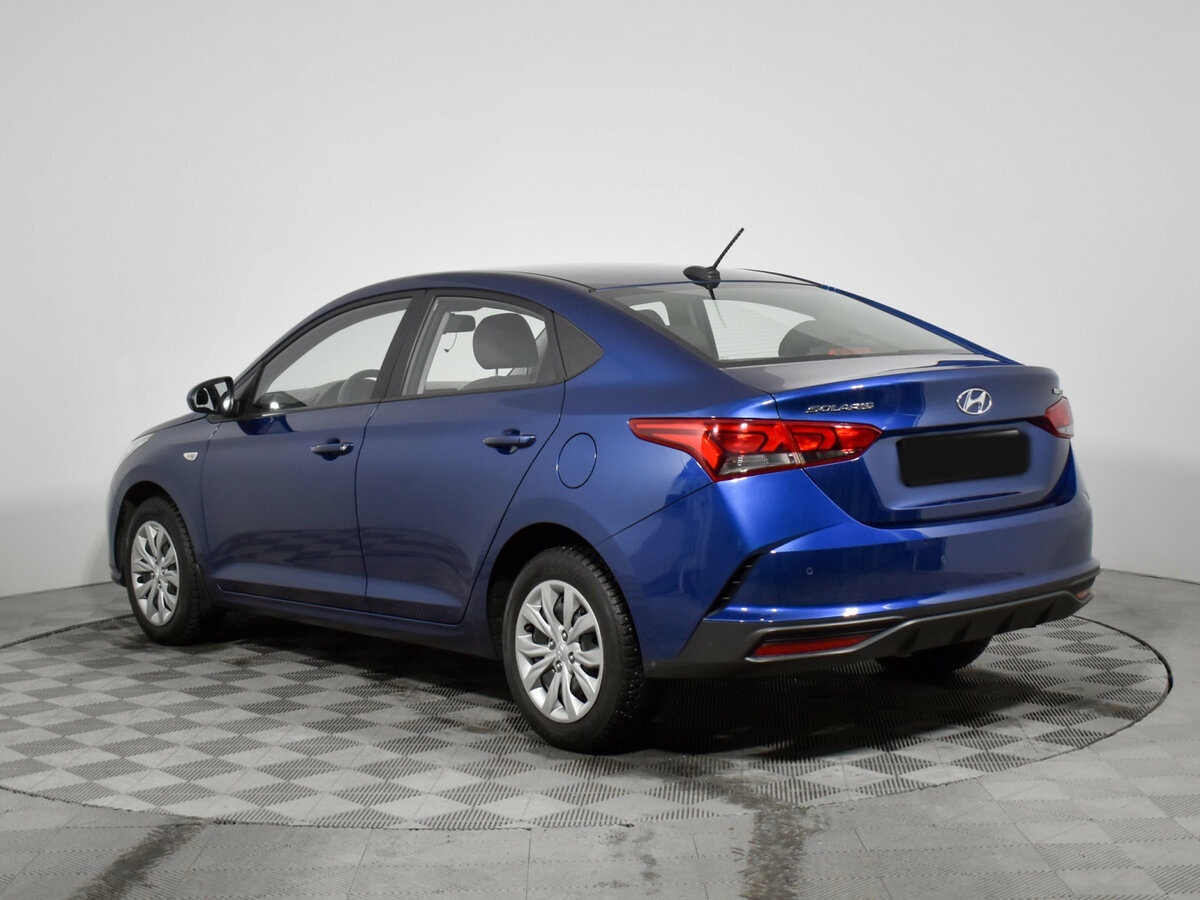 Hyundai Solaris с пробегом — 2022 год. Фото: #6