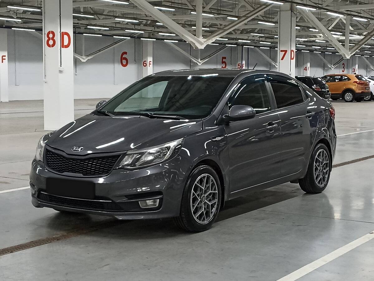 Kia Rio с пробегом — 2016 год. Посмотреть фото
