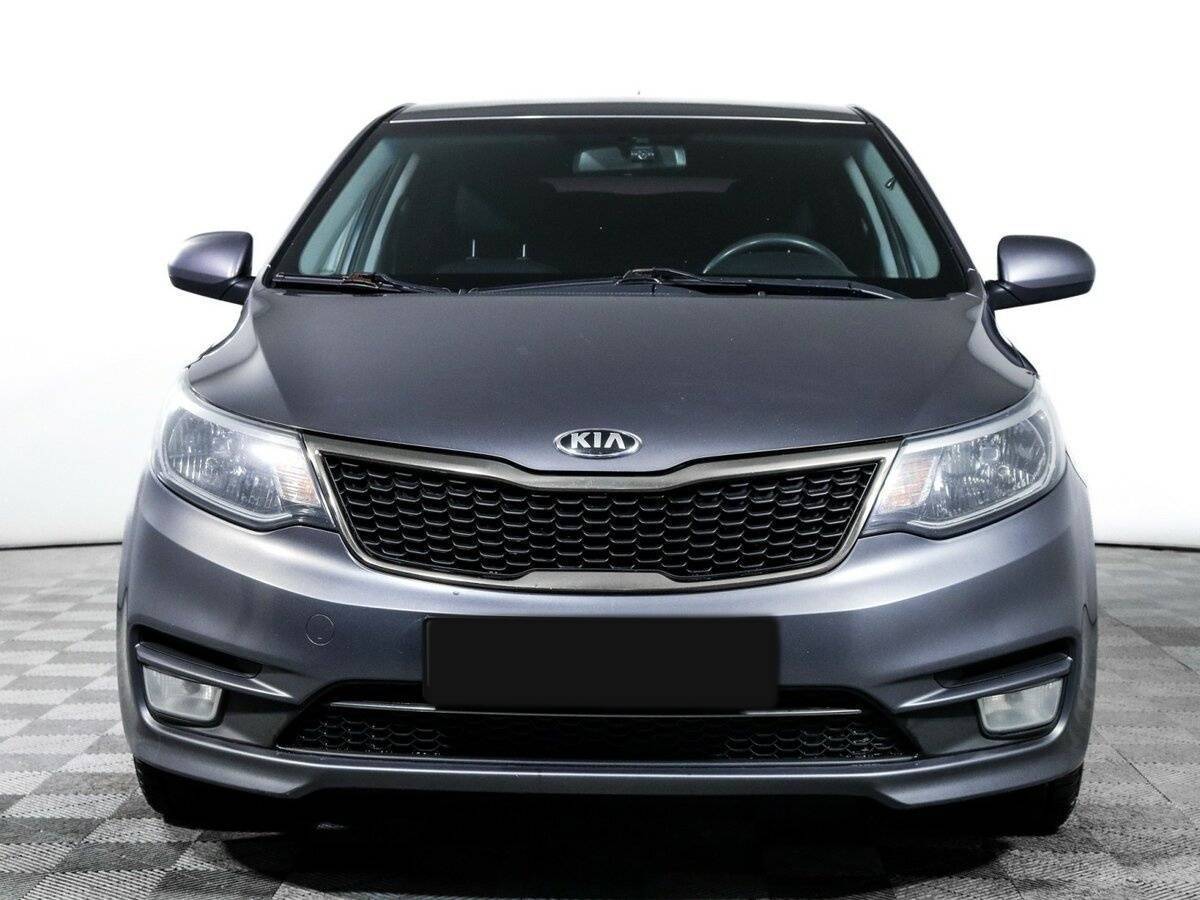 Kia Rio с пробегом — 2016 год. Фото: #1