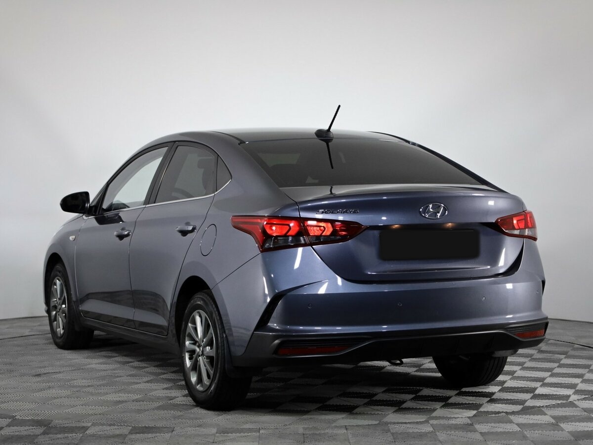 Hyundai Solaris с пробегом — 2021 год. Фото: #2