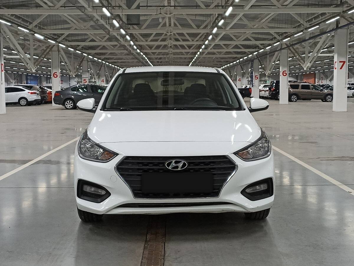 Hyundai Solaris с пробегом — 2017 год. Фото: #1