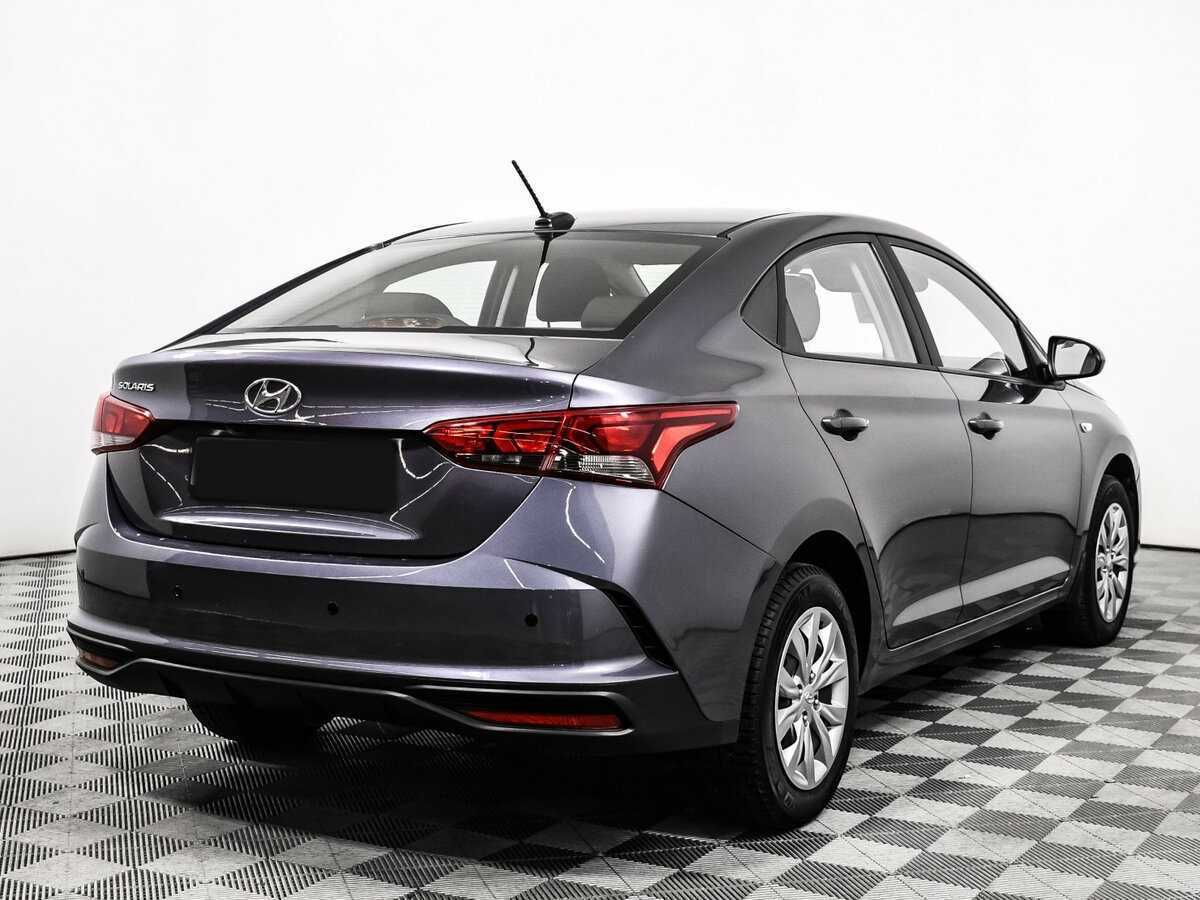 Hyundai Solaris с пробегом — 2021 год. Фото: #4