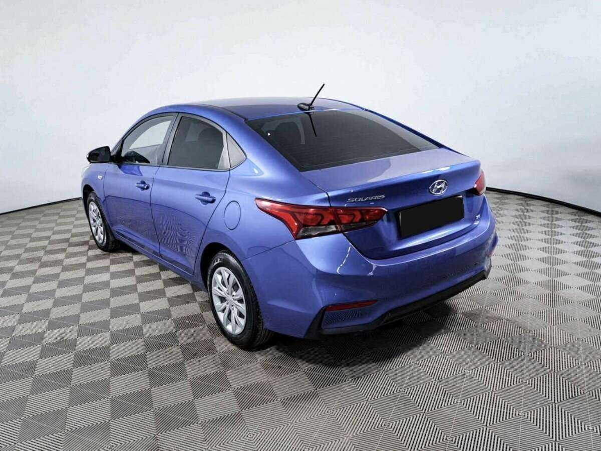Hyundai Solaris с пробегом — 2019 год. Фото: #6