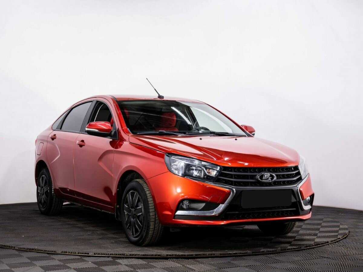 Lada (ВАЗ) Vesta с пробегом — 2021 год. Фото: #2