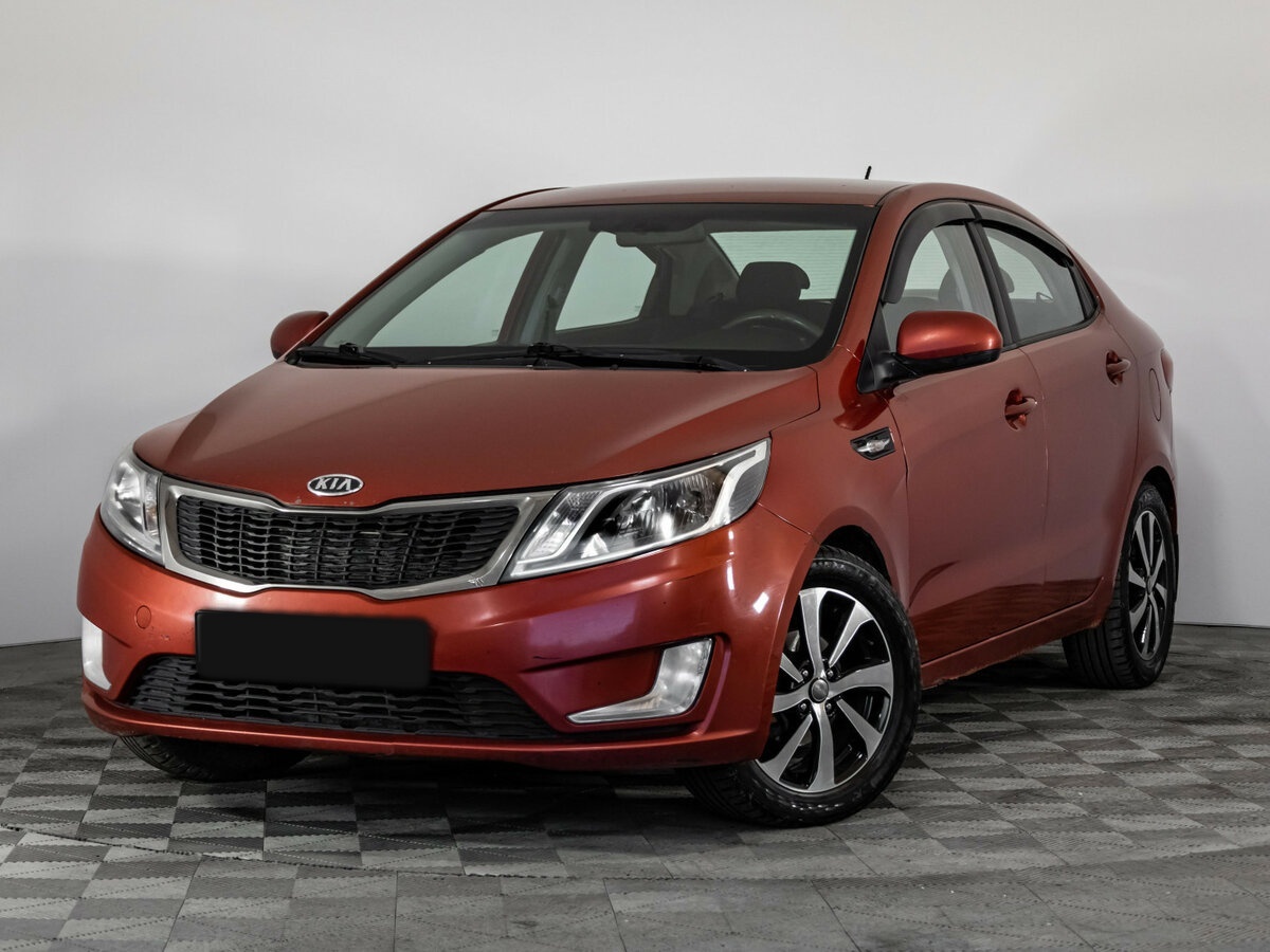 Kia Rio с пробегом — 2012 год. Посмотреть фото