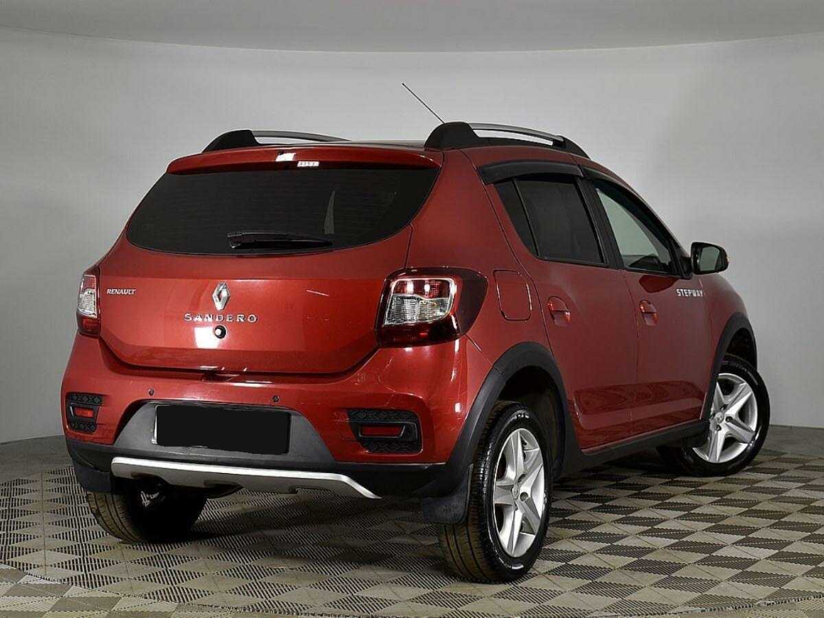 Renault Sandero с пробегом — 2017 год. Фото: #1