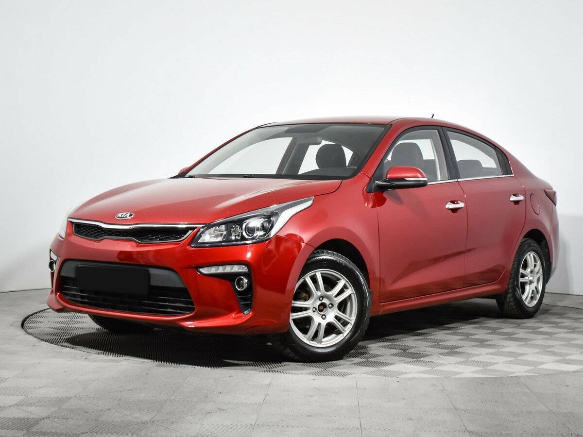 Kia Rio с пробегом — 2018 год. Посмотреть фото