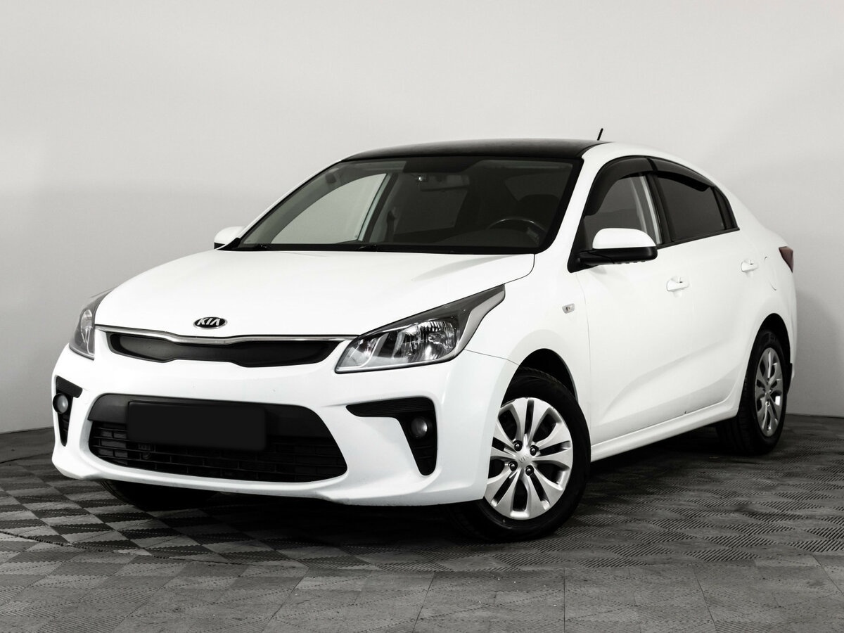 Kia Rio с пробегом — 2017 год. Посмотреть фото