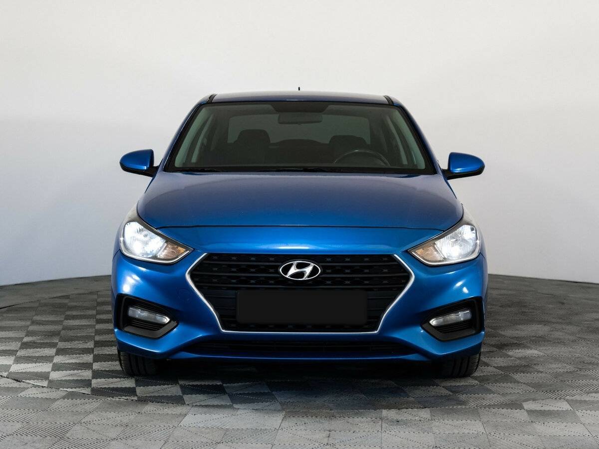 Hyundai Solaris с пробегом — 2018 год. Фото: #1