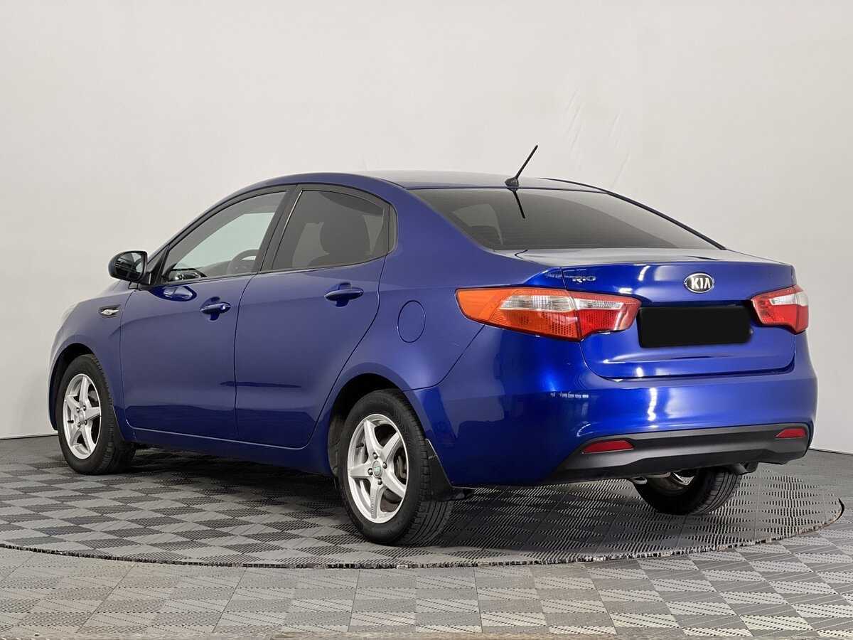 Kia Rio с пробегом — 2013 год. Фото: #5