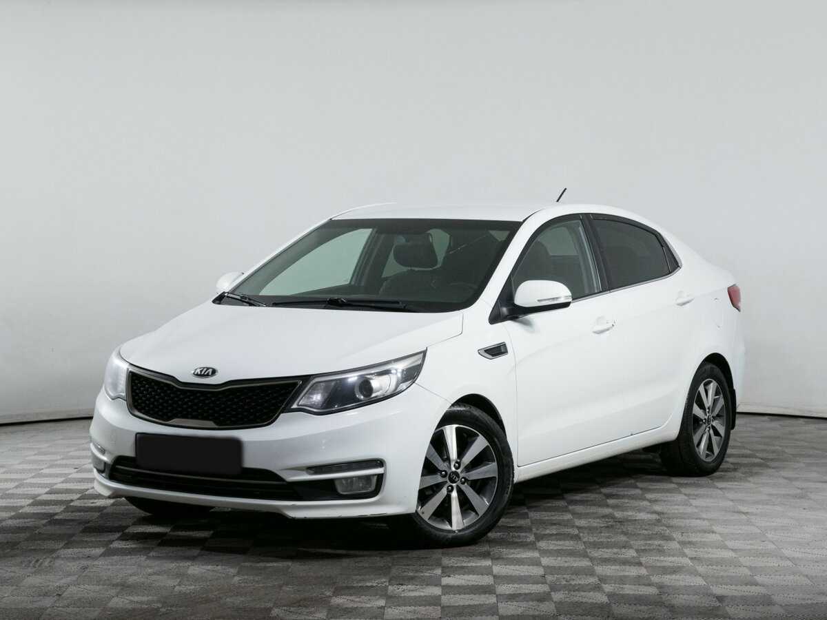 Kia Rio с пробегом — 2016 год. Посмотреть фото