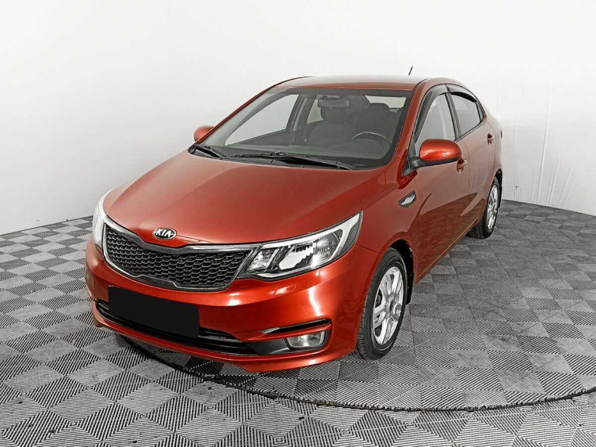 Kia Rio с пробегом — 2016 год. Фото: #0