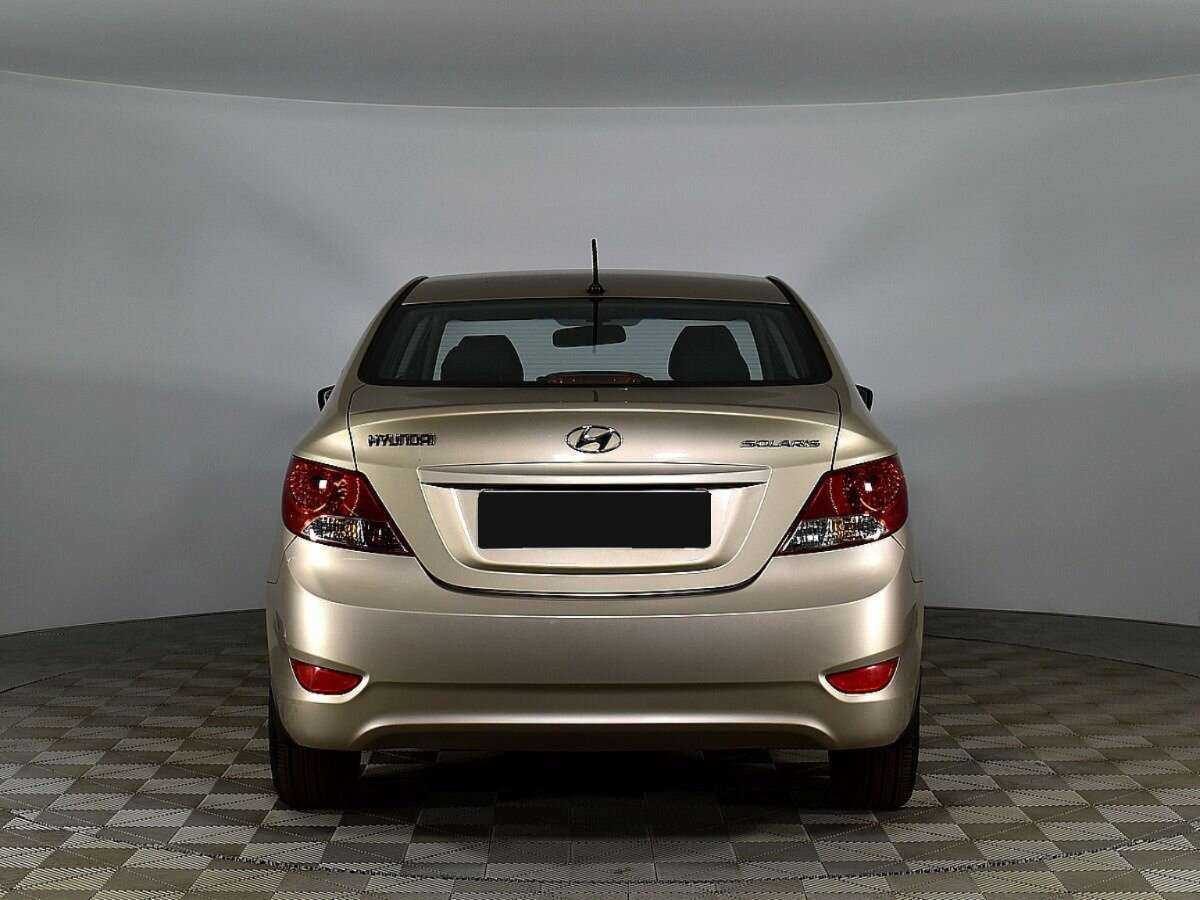 Hyundai Solaris с пробегом — 2014 год. Фото: #3