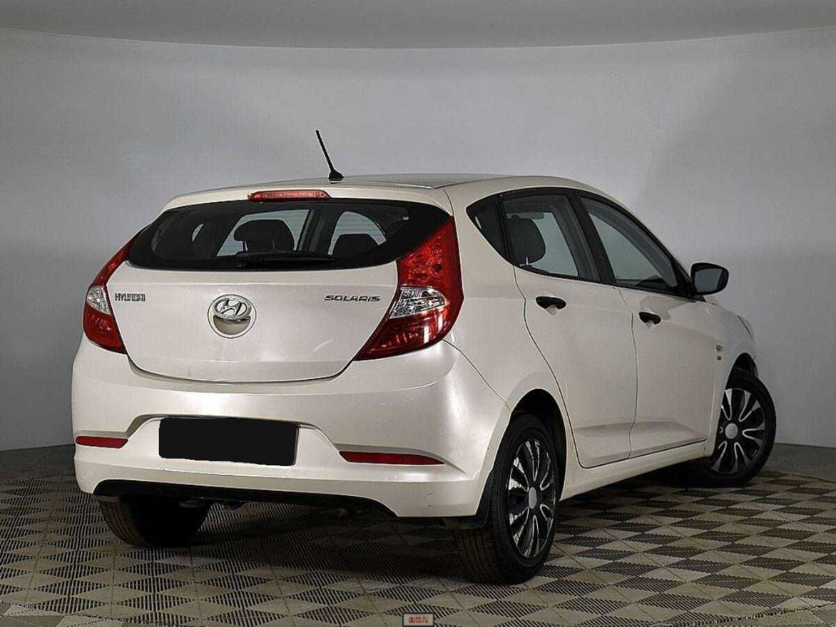 Hyundai Solaris с пробегом — 2014 год. Фото: #1