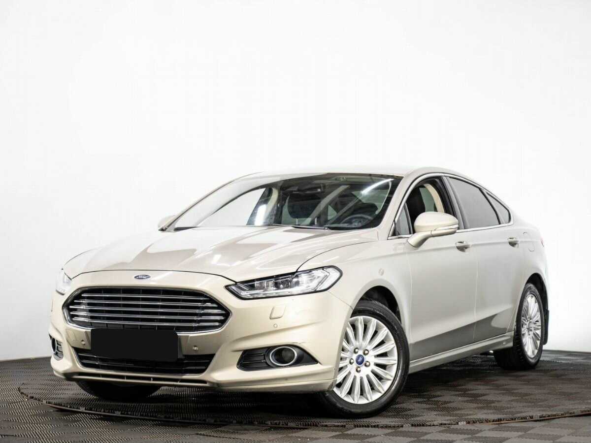 Ford Mondeo с пробегом — 2016 год. Фото: #0