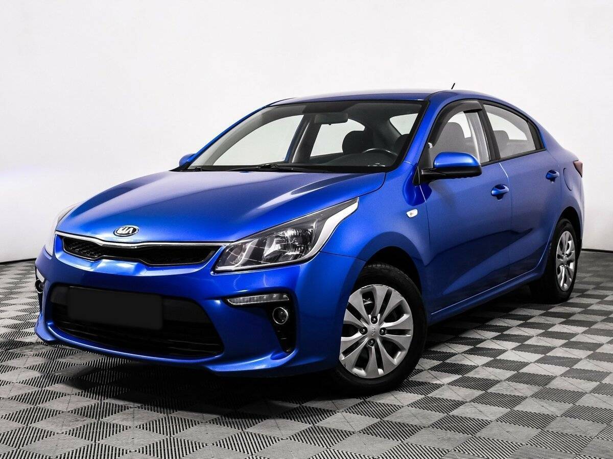 Kia Rio с пробегом — 2019 год. Посмотреть фото