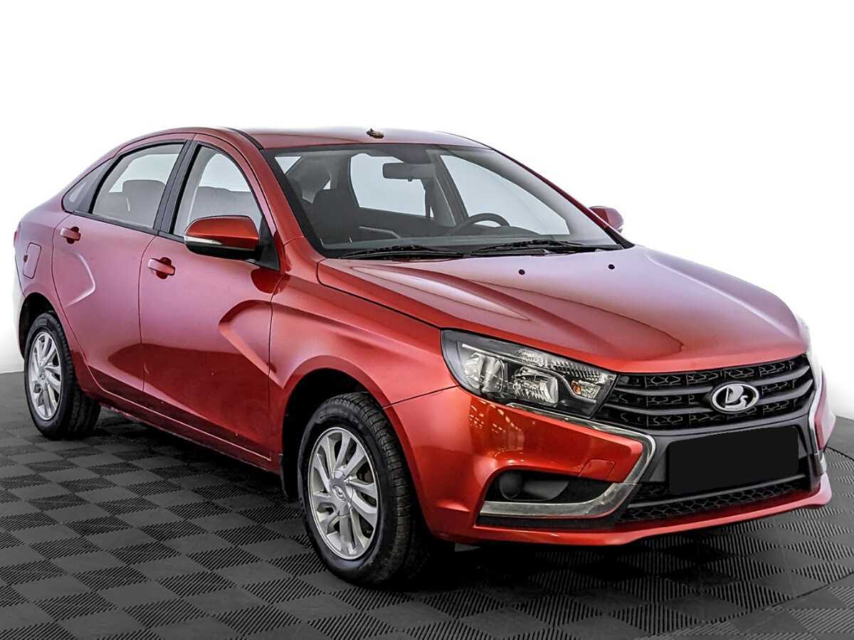 Lada (ВАЗ) Vesta с пробегом — 2016 год. Фото: #2