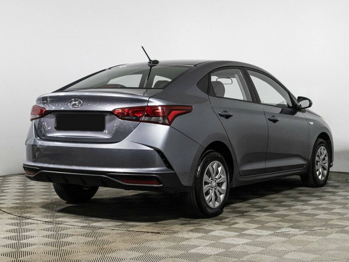 Hyundai Solaris с пробегом — 2021 год. Фото: #4