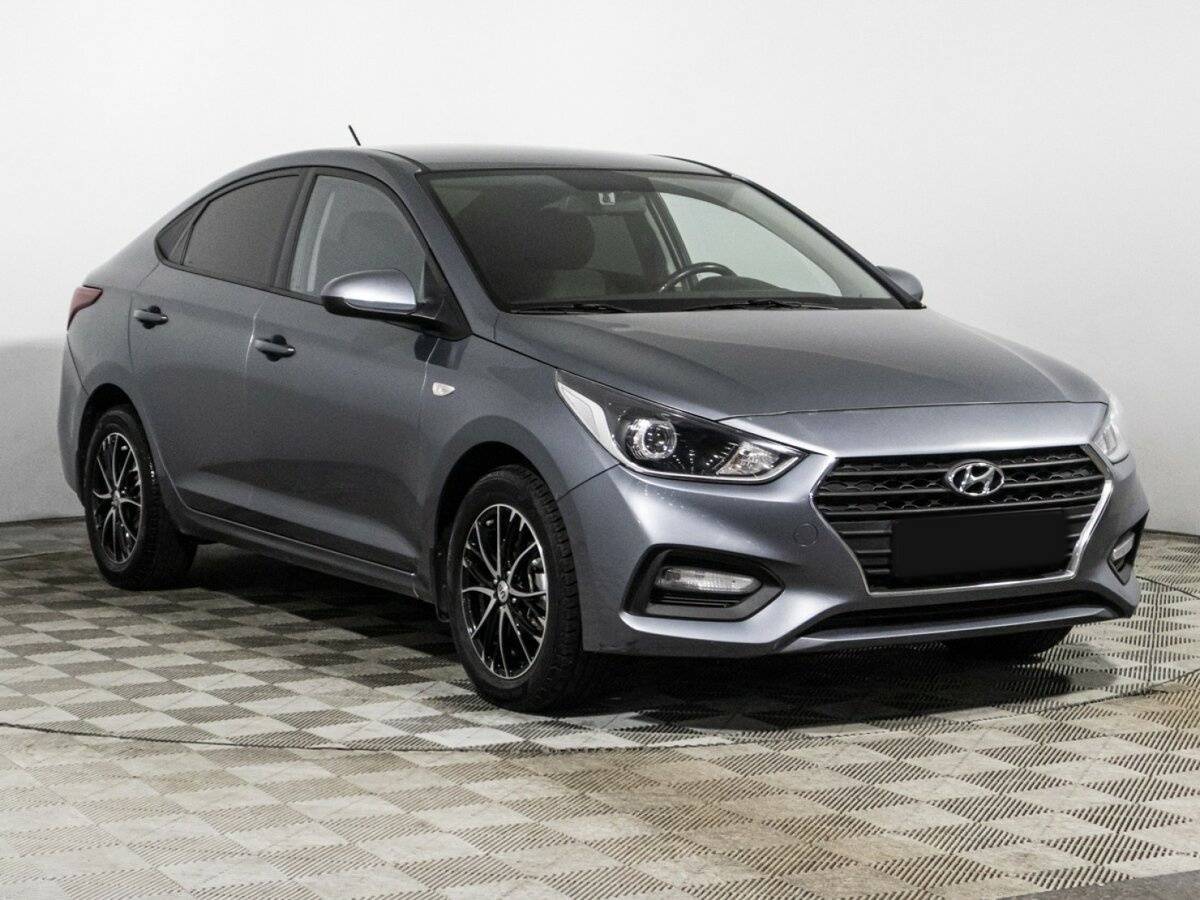 Hyundai Solaris с пробегом — 2018 год. Фото: #2